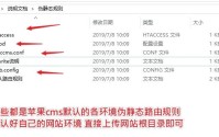 苹果cms10伪静态配置教程